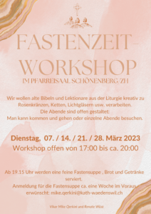 Fastenzeit-Workshop
